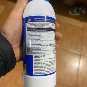 Mặt sau tem hướng dẫn